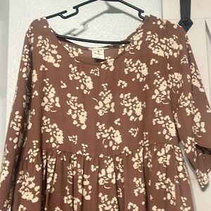 Women’s brand new never worn By Together loose fit dress large
